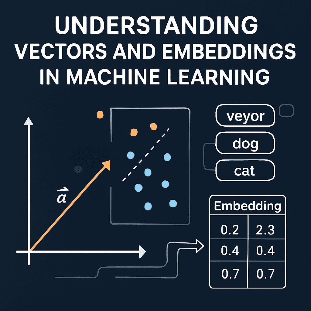 Understanding Vectors and Embeddings in Machine Learning