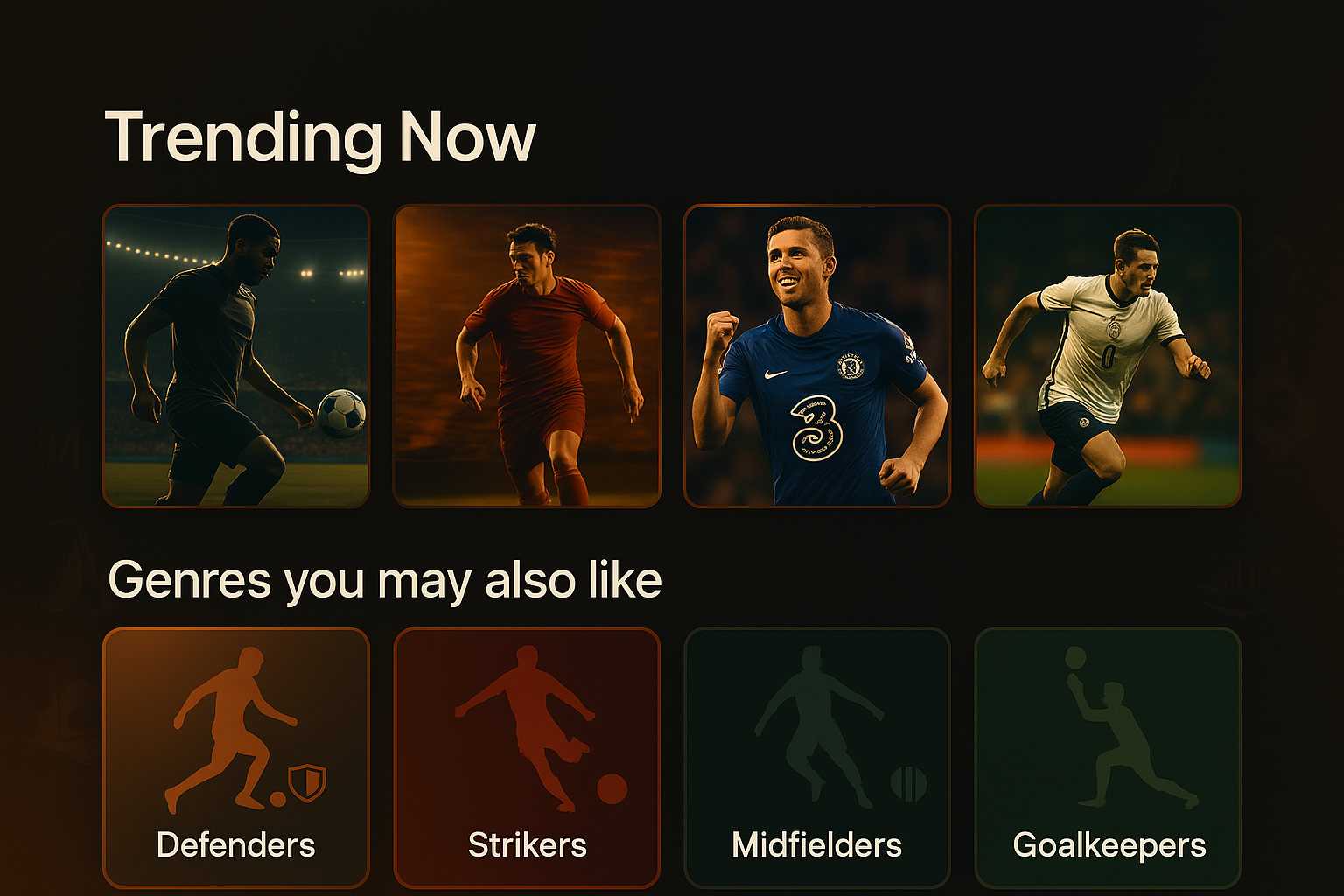 Sport Personalisation Preview